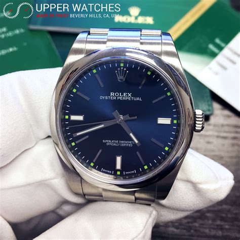 rolex oyster perpetual 114300 blue|rolex oyster perpetual 39 114300.